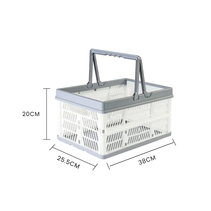 Living Today Bags and Luggage Living Today Collapsible Shopping Basket with Handle Medium - 19L