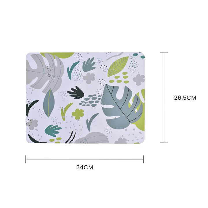4 Pcs Clevinger MD Placemats Monstera