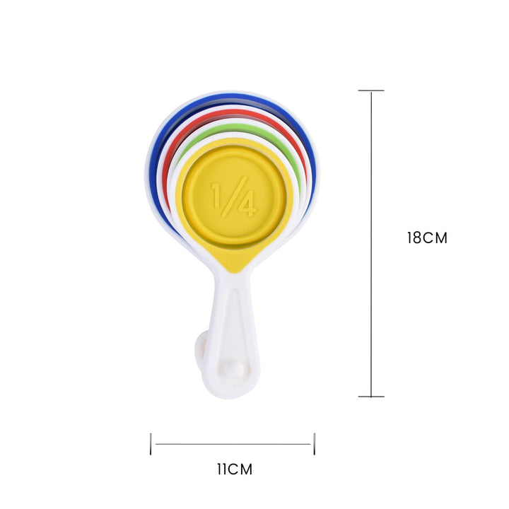 COOK EASY Collapsible Silicone Measuring Cup Set Collapsible Silicone Measuring Cup Set