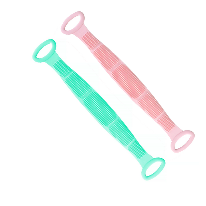 Shower Scrubby Teal / Pink