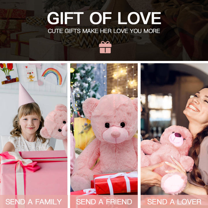 30 cm Pink LED Teddy Bear Plush Toy