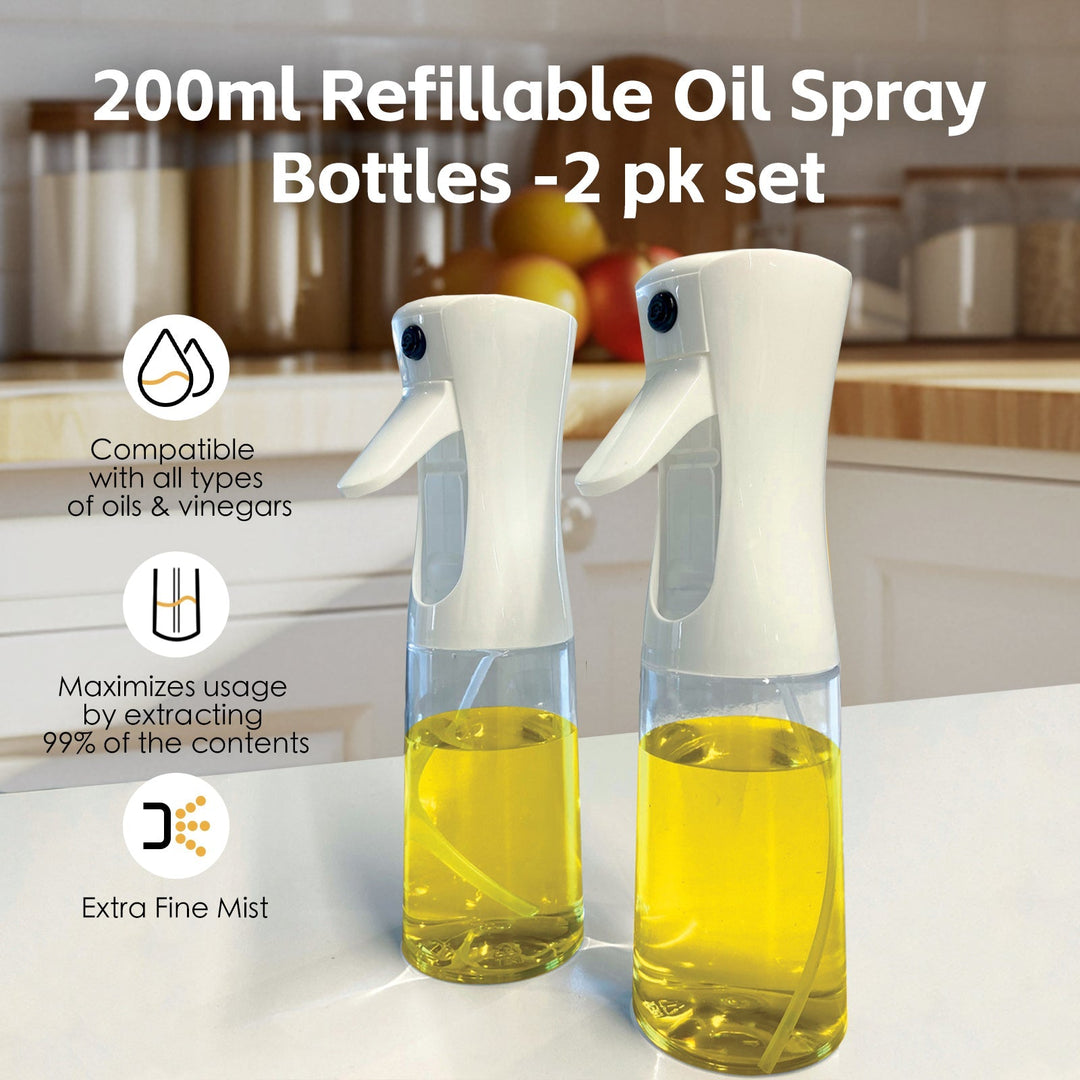 Why the COOK EASY 2 Pcs Refillable Oil Spray Bottles Make Everyday Cooking Lighter and Cleaner