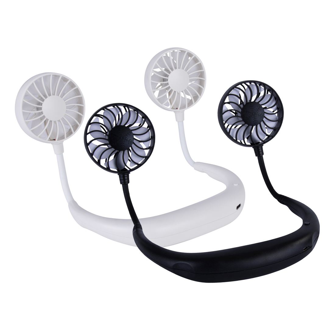 Stay Cool Anywhere with the Neck Hanging USB Charging Travel Sports Portable Fan