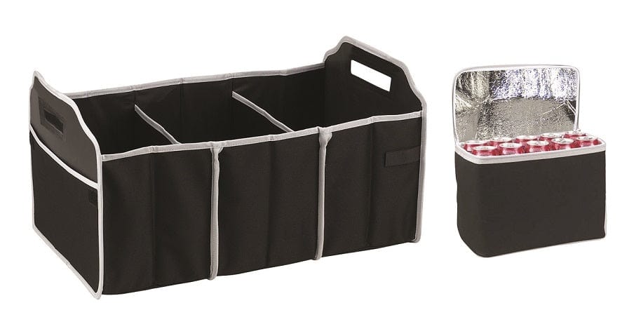 Ultimate Car Boot Organizer with Cooler Compartment – Your Trunk Storage Solution