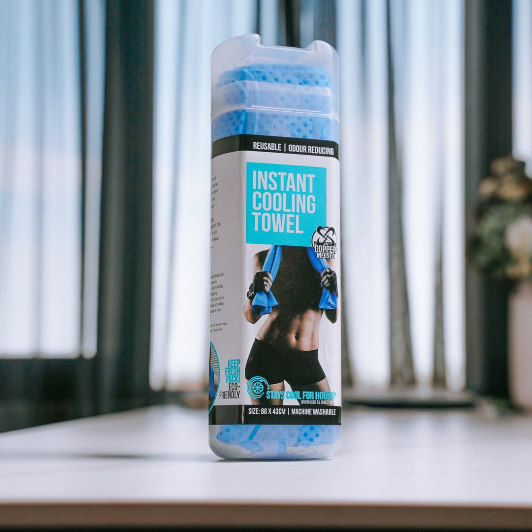 Stay Cool on the Move — Washable Reusable Ice Cooling Towel