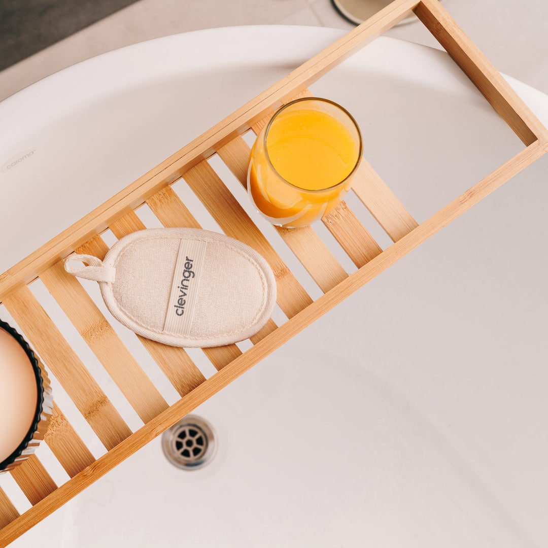 Premium Bamboo Bath Caddy – Luxury Spa Experience at Home