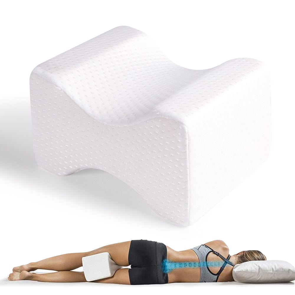 Sleep Soundly: Orthopedic Contour Leg Pillow for Pain Relief & Pregnancy Support
