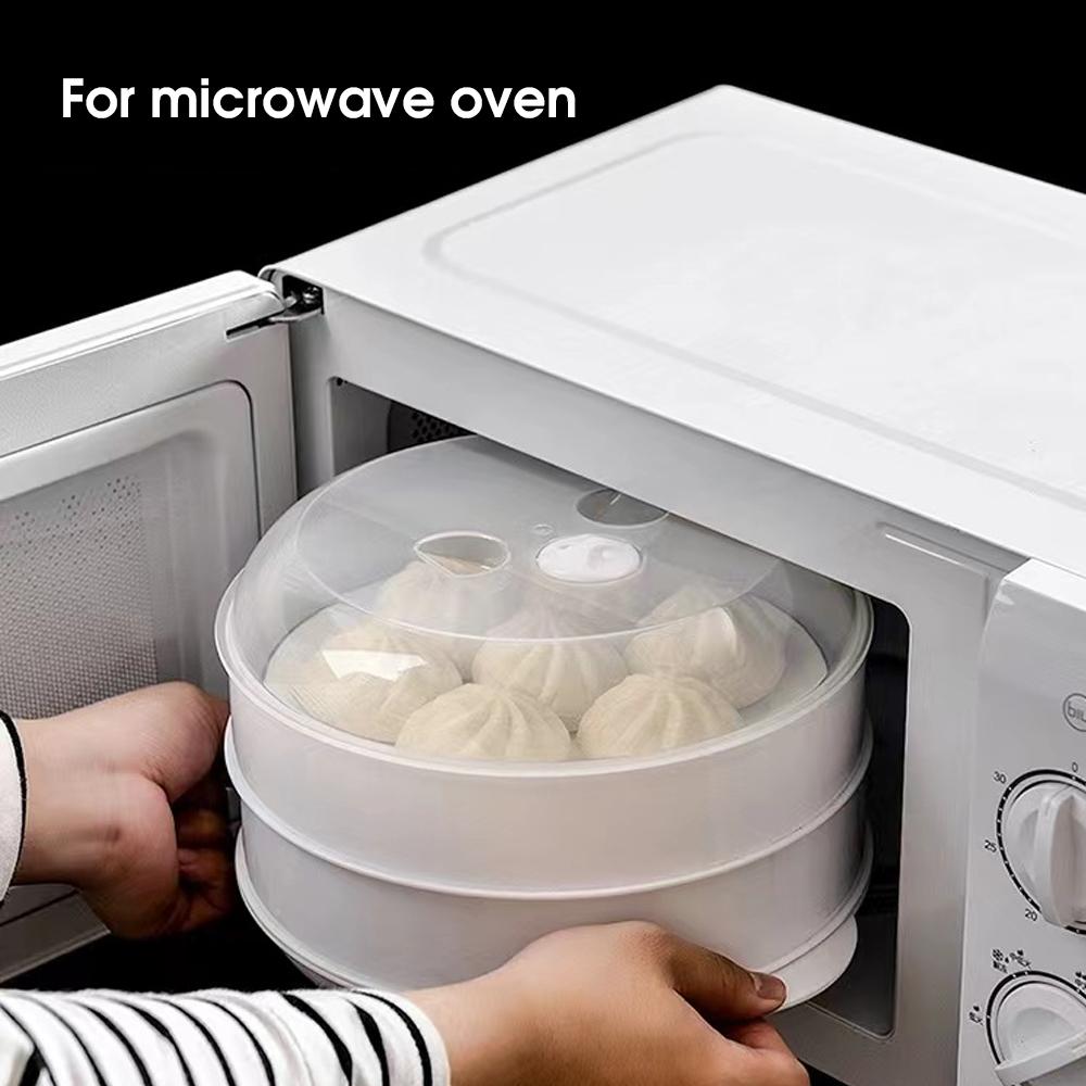 Revolutionize Your Healthy Cooking with a 2-Tier Microwave Steamer