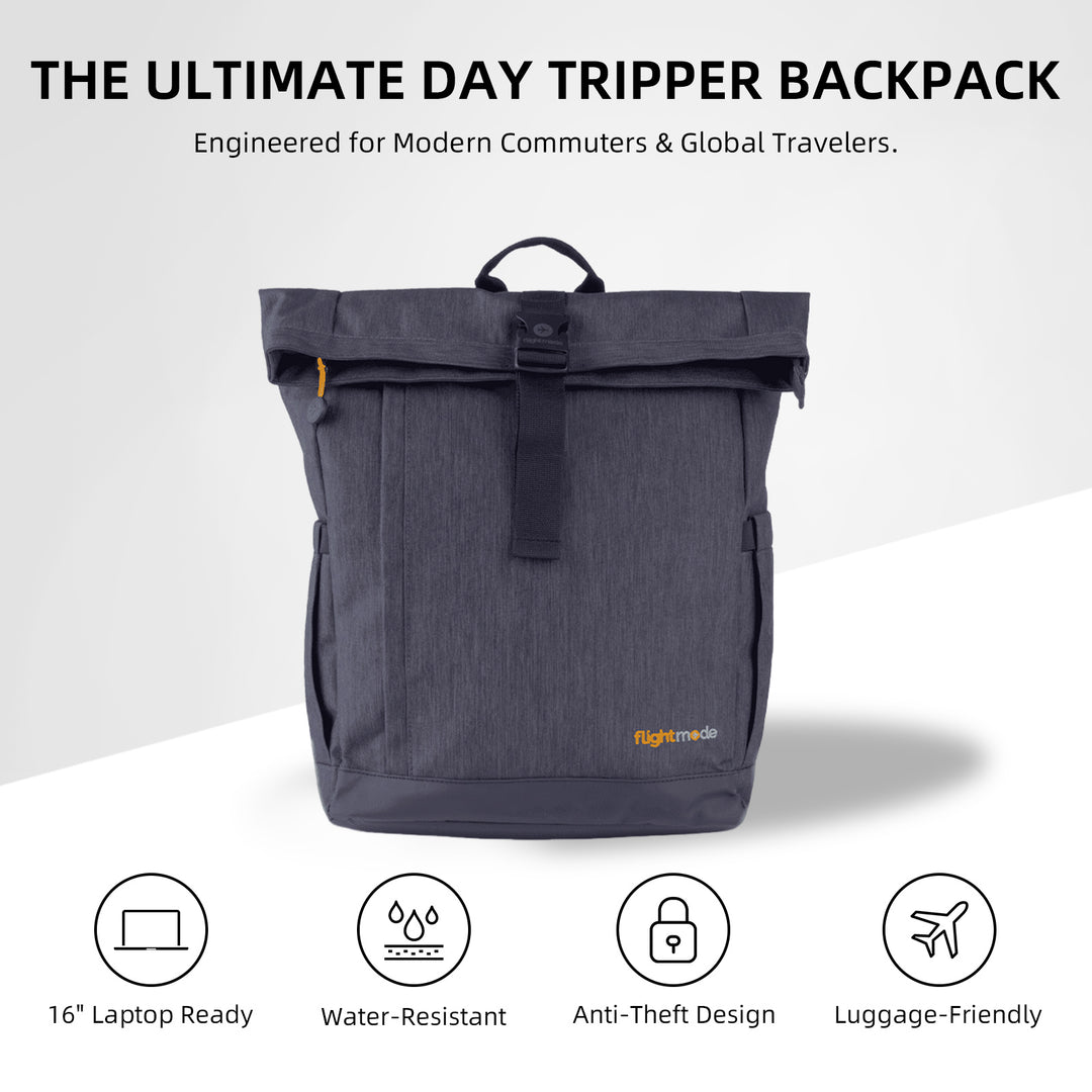 Flightmode Day Tripper Backpack - Charcoal