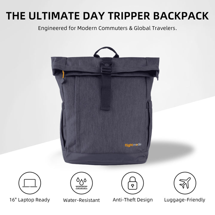 Flightmode Day Tripper Backpack - Charcoal
