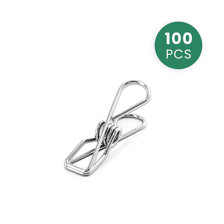 100 Pcs Stainless Steel Pegs