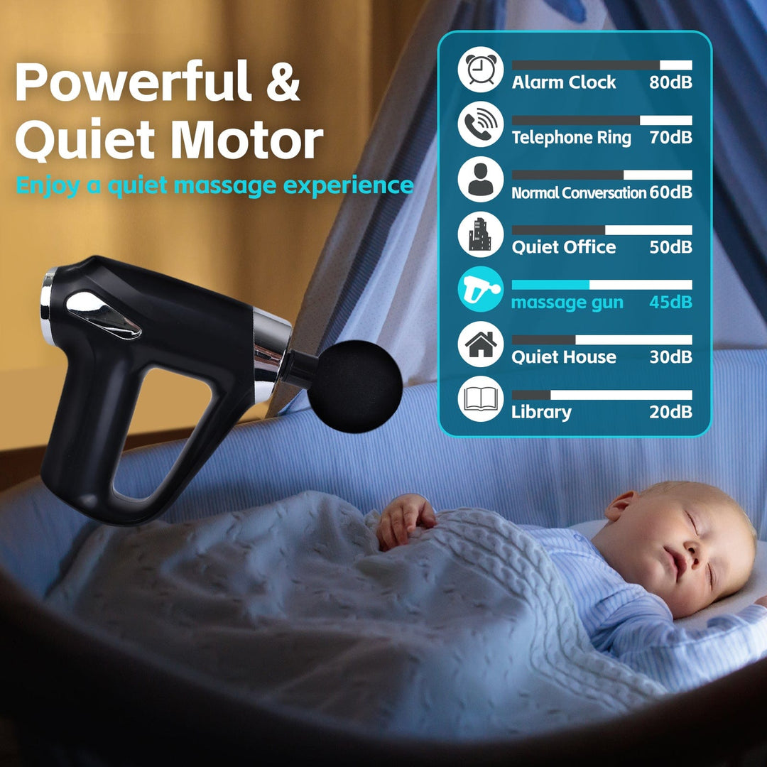 Remology personal care Remology Impact Therapy 6 Adaptive Speed USB-C Massage Gun with 4 Heads