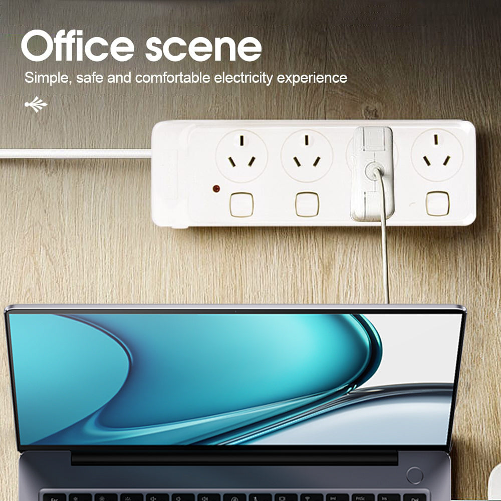 4 Outlet Power Board With Surge Protection with Individual Switches 1M Lead Cable