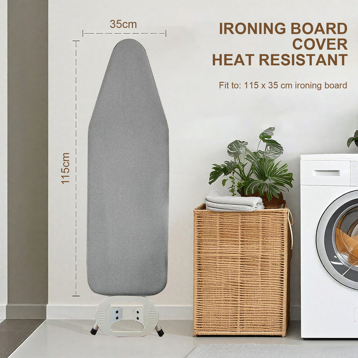 Ironing Board Cover 35x 115cm - Metallic Gray