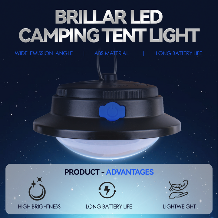 Brillar 150 Lumen LED Camping Tent Light