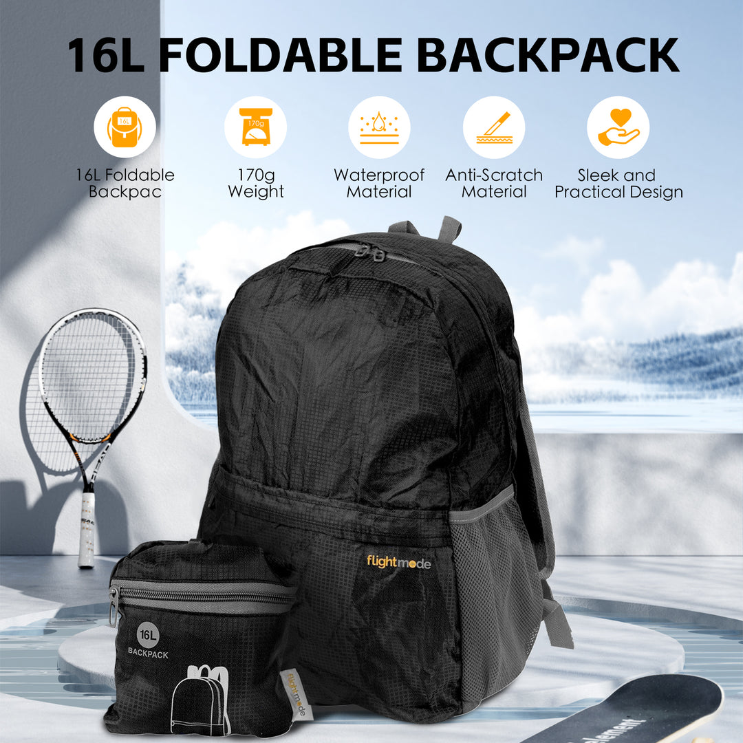 16L Travel Foldable Lightweight Backpack/Daypack