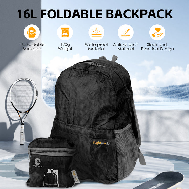 16L Travel Foldable Lightweight Backpack/Daypack