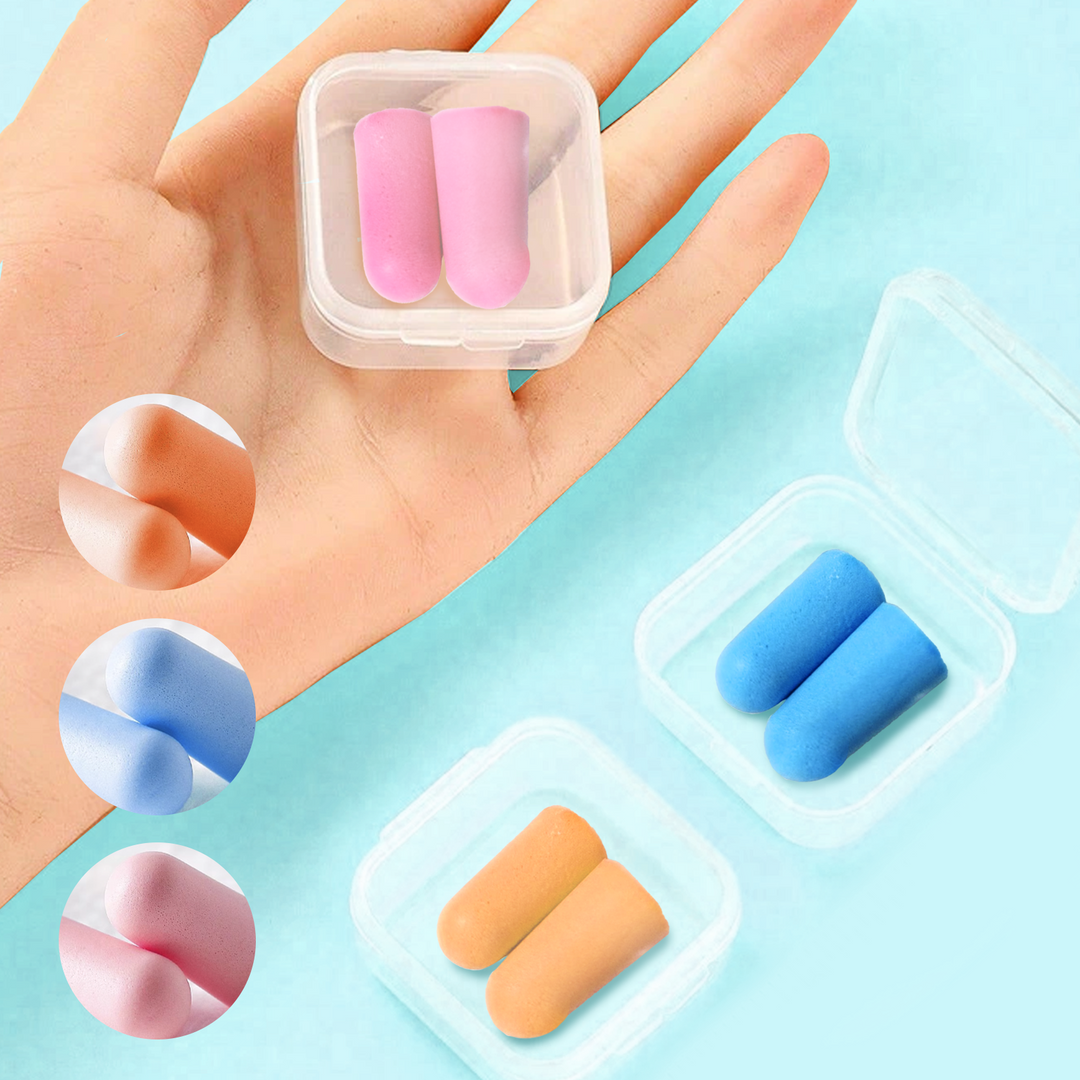8 Pcs Travel Ear Plugs