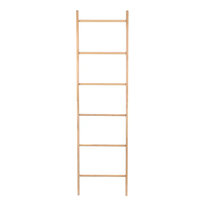 Clevinger Towel Racks & Holders Bamboo 6 Step Towel Ladder - Freestanding 182cm