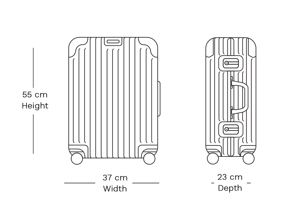 Flightmode Luggage & Bags Flightmode Travel Suitcase Cabin-Rose Gold