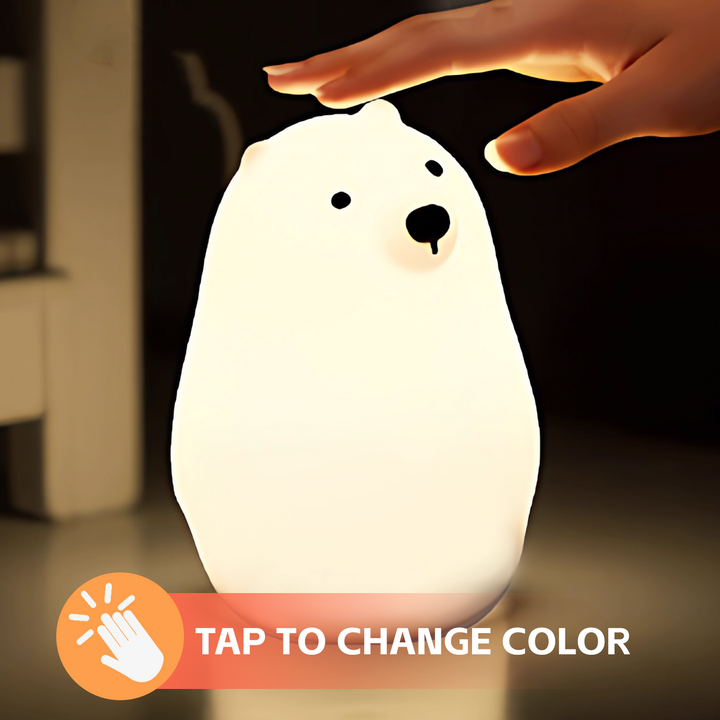 Squishy Polar Bear Night Light