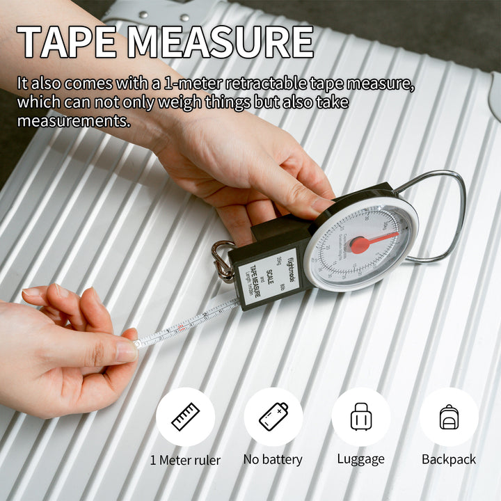 Flightmode Analogue Luggage Scale