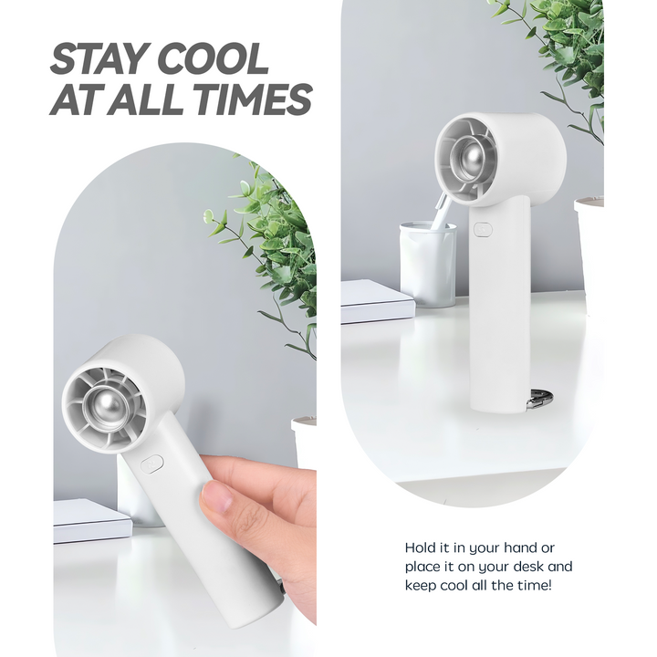 Handheld USB C Rechargeable Mini Fan