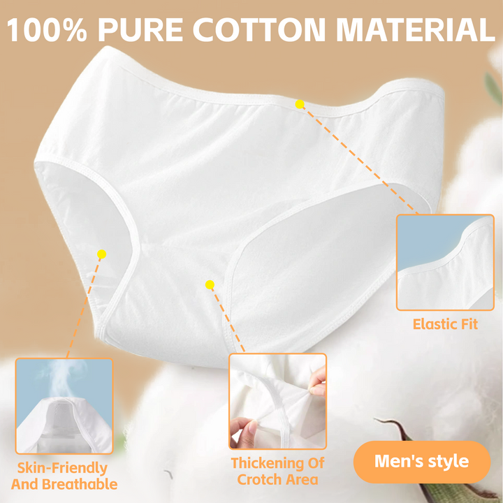 5 Pcs Men's Disposable Underware - XL/XXL
