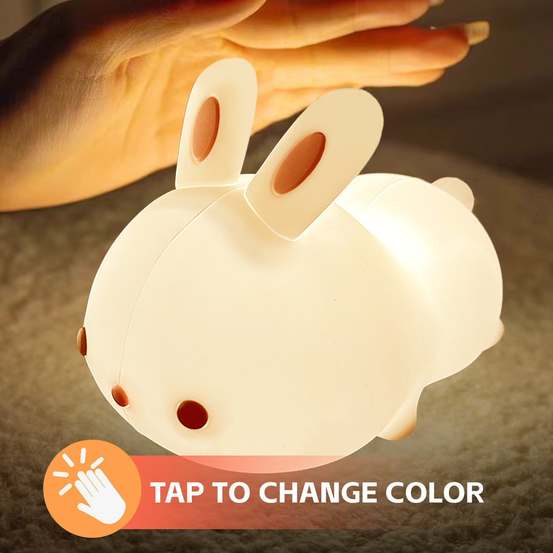 Squishy Cute Bunny Night Light