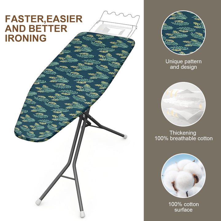 Ironing Board Cover 35x 115cm Blue Chervon