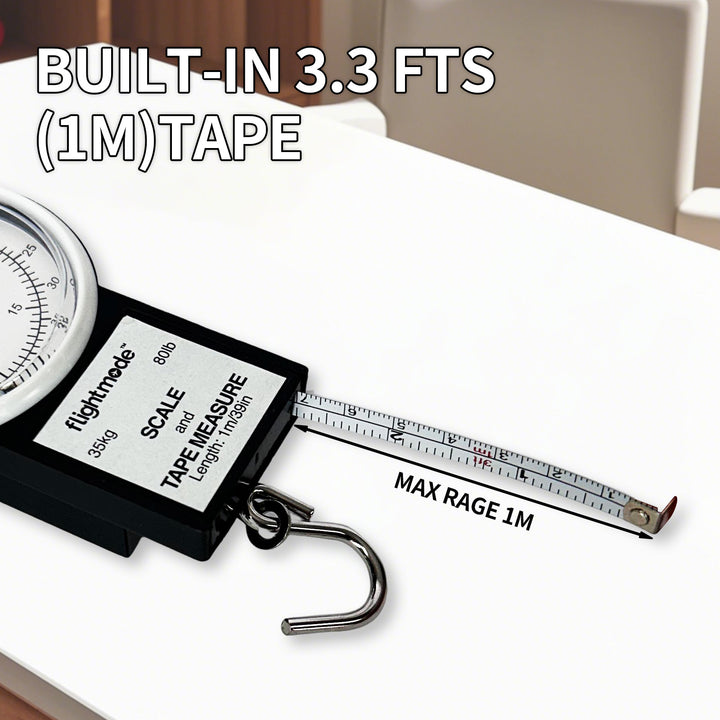 Flightmode Analogue Luggage Scale