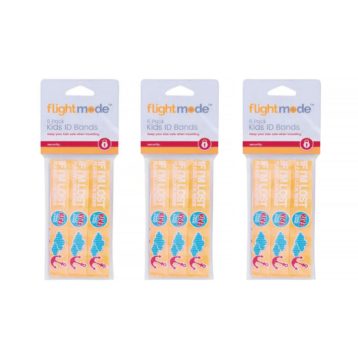 Flightmode Kids ID Band 18 Pack