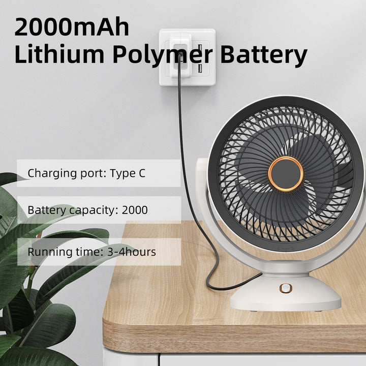 2000mAh RECHARGEABLE FAN