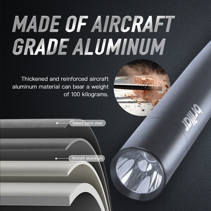 Brillar Aluminium  Torch - Gunmetal