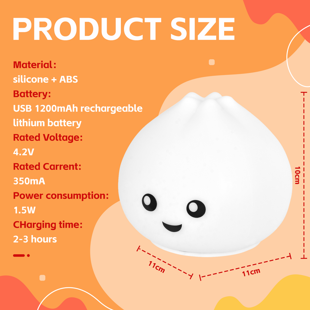 Squishy Dumpling Night Light