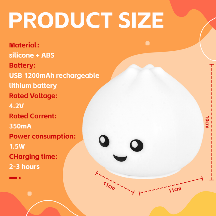 Squishy Dumpling Night Light