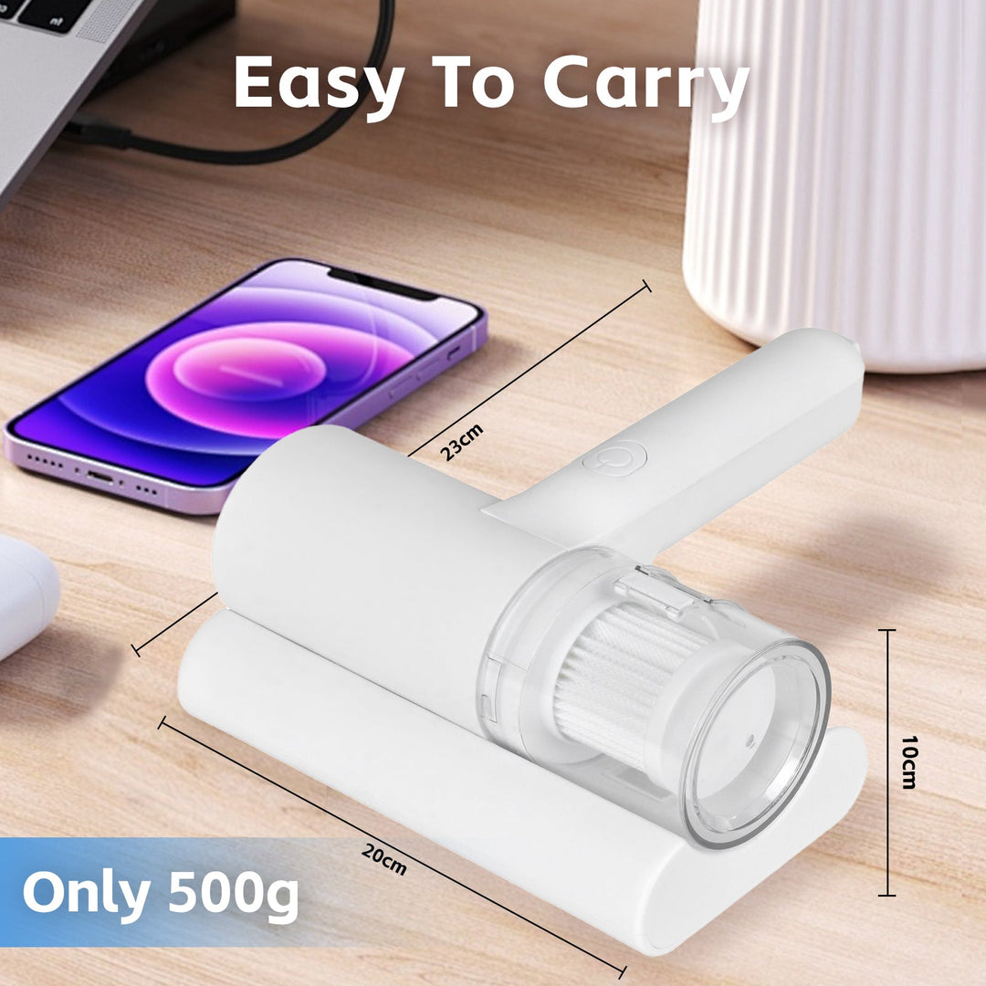 UV-C Ultraviolet Light Cordless Dust Mite Vacuum