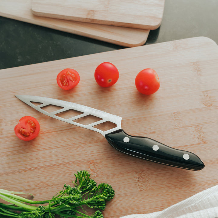 3 Pcs Bamboo Cheese Cutting & Serving Chopping Board Set