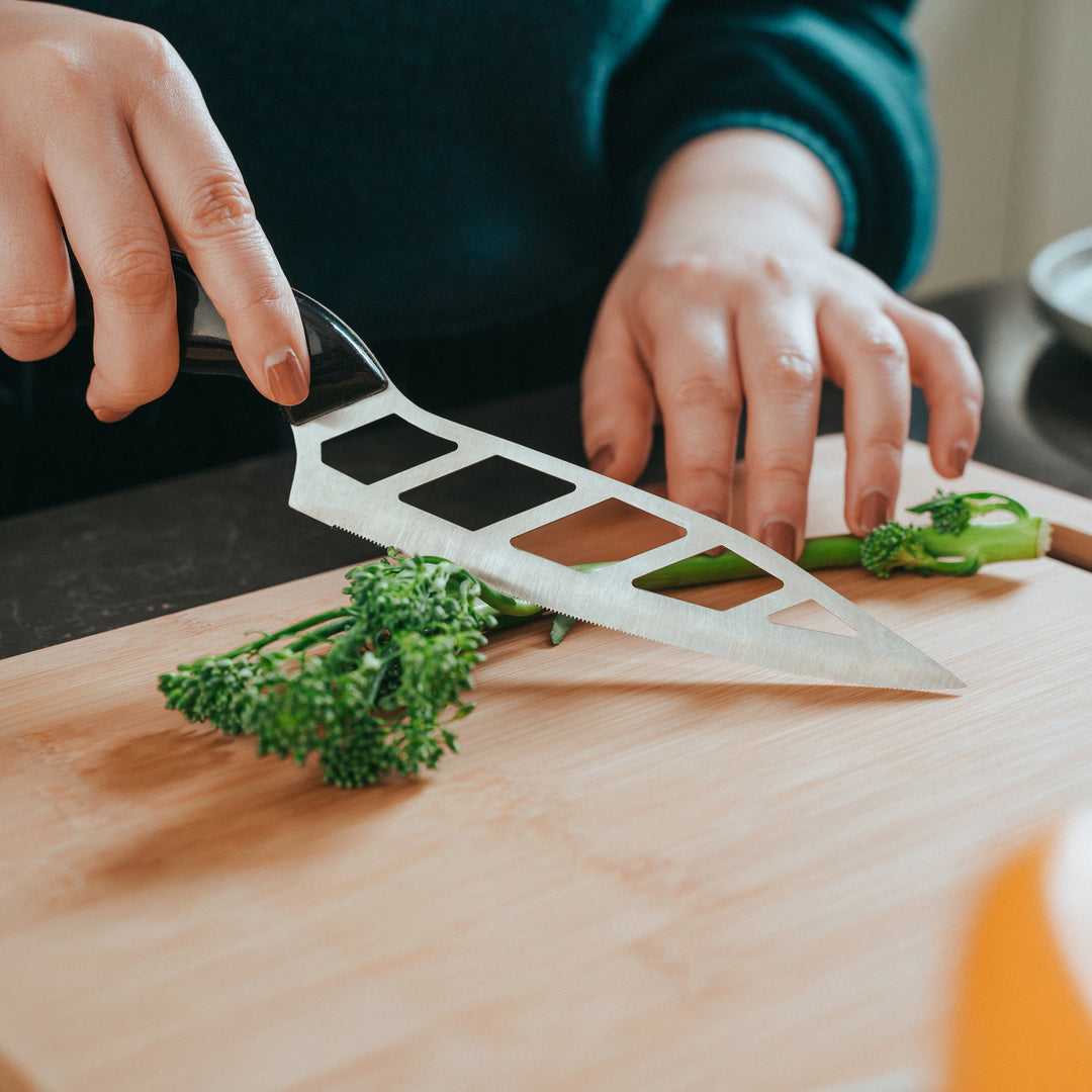 3 Pcs Bamboo Cheese Cutting & Serving Chopping Board Set