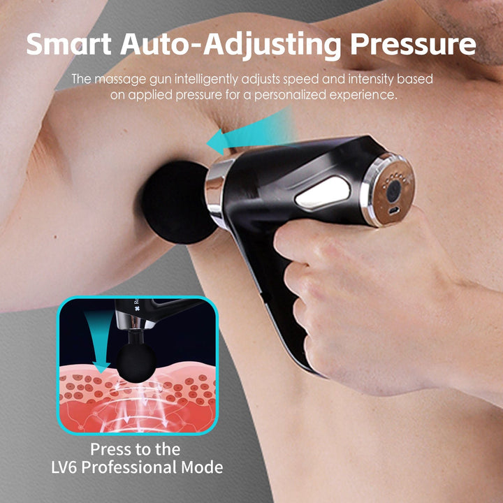Remology personal care Remology Impact Therapy 6 Adaptive Speed USB-C Massage Gun with 4 Heads