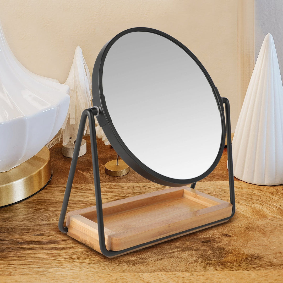 Clevinger Mirrors Clevinger Milan Bamboo Makeup, Vanity, and Beauty Mirror