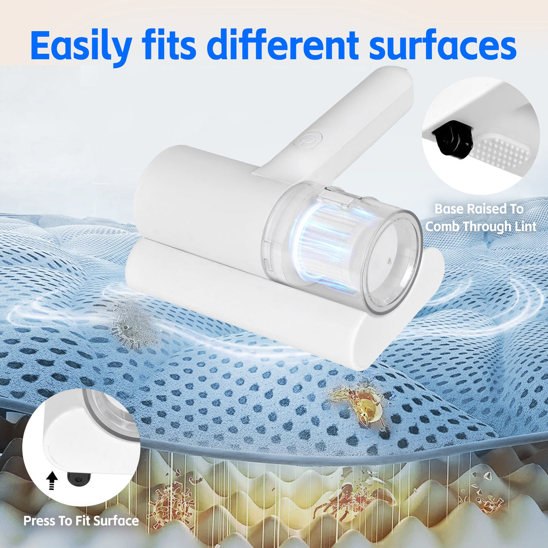 UV-C Ultraviolet Light Cordless Dust Mite Vacuum