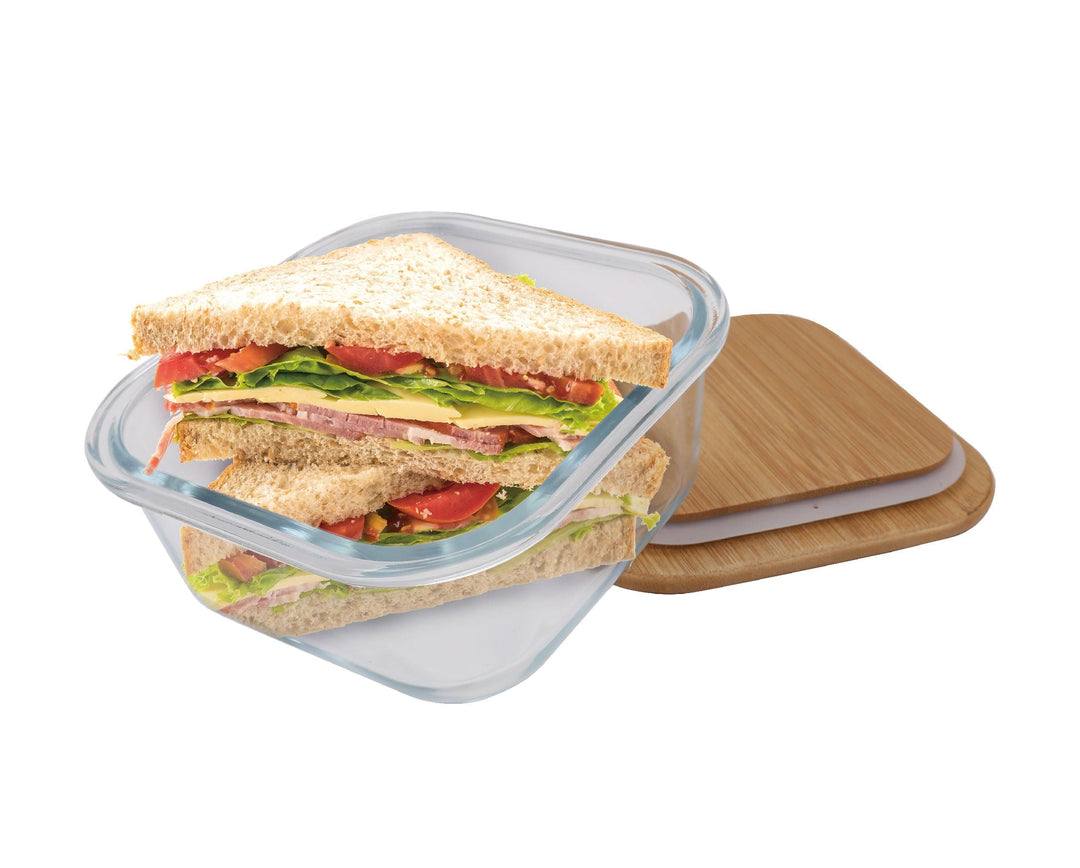 Clevinger Lunch Box Bamboo Food Container - Large