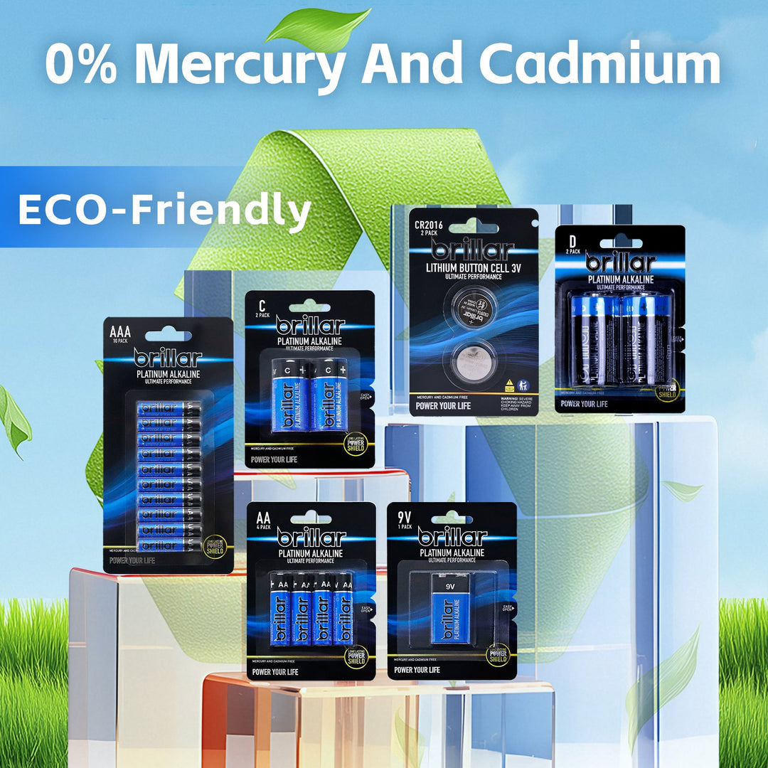 20 Pcs Brillar AAA Platinum Alkaline Batteries