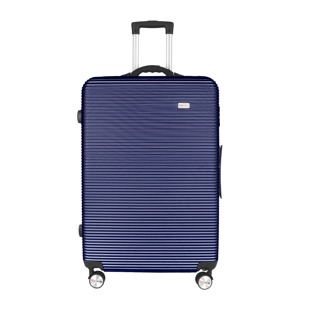 Flightmode 28" Digital Weighing Scale and USB Charging Port Lightweight Luggage Suitcase Blue