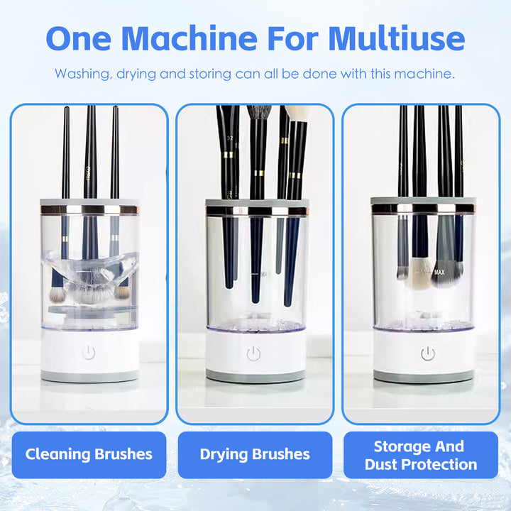 MAKEUP BRUSH CLEANING AND DRYING ALL-IN-ONE MACHINE