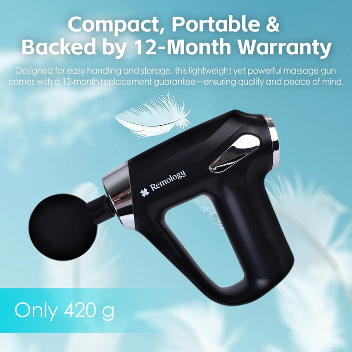 Remology personal care Remology Impact Therapy 6 Adaptive Speed USB-C Massage Gun with 4 Heads