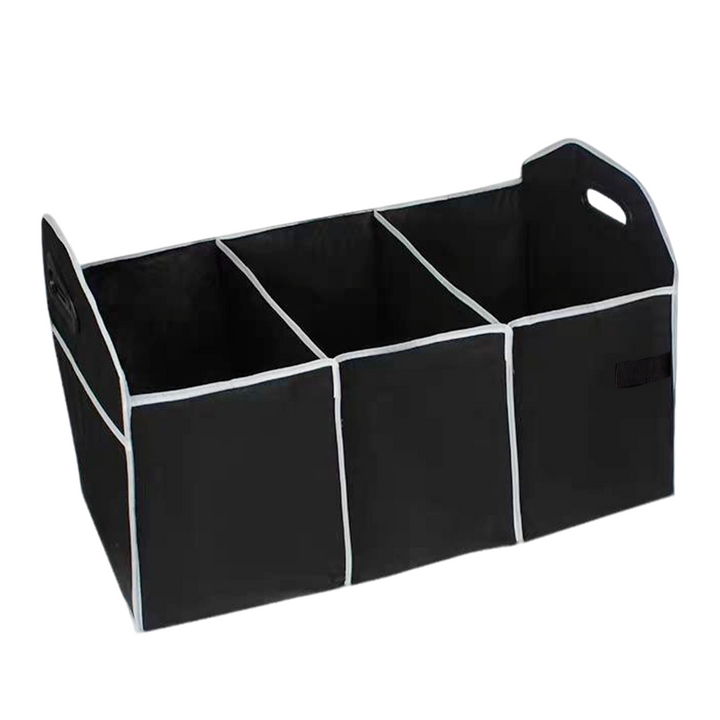 Collapsible Car Trunk Organiser with Cooler Bag