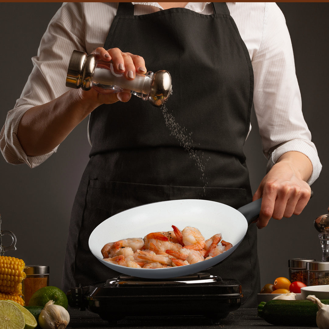 8 Pcs Clevinger Non-Stick Cookware Set