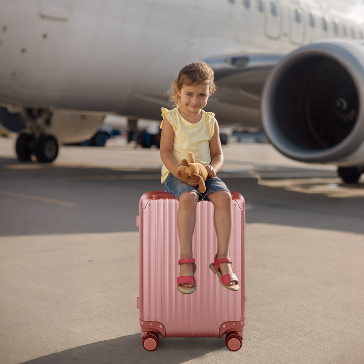 Flightmode Travel Suitcase Cabin-Rose Gold